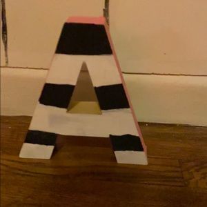 A Black, White, and Pink A